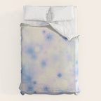 Daydream Daisies in a Soft Pastel Purple Haze Duvet Cover Gallery Image 6
