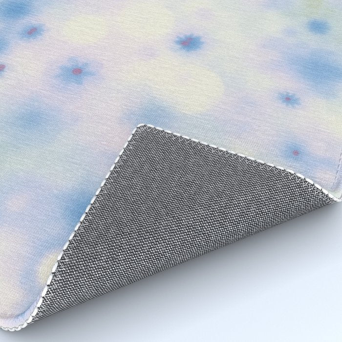 Daydream Daisies in a Soft Pastel Purple Haze Rug Gallery Image 4