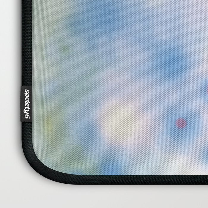 Daydream Daisies in a Soft Pastel Purple Haze Laptop Sleeve Gallery Image 3