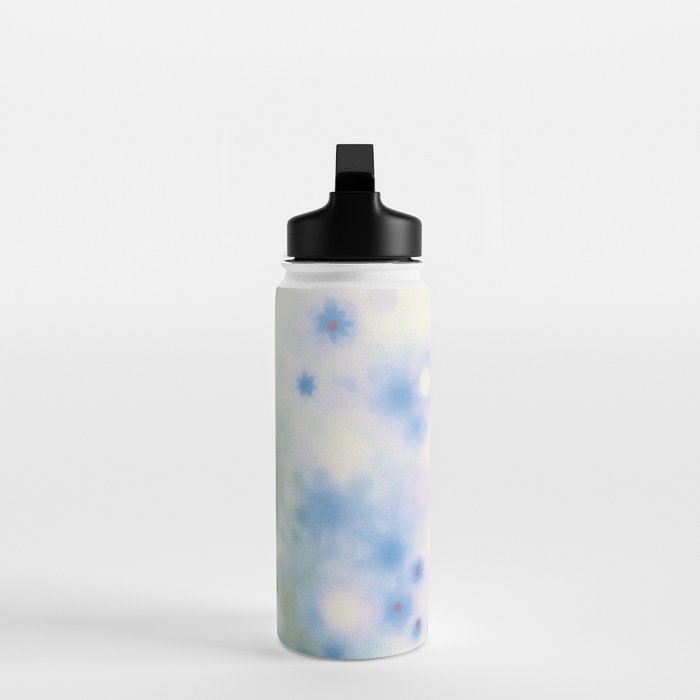 Daydream Daisies in a Soft Pastel Purple Haze Water Bottle Gallery Image 3