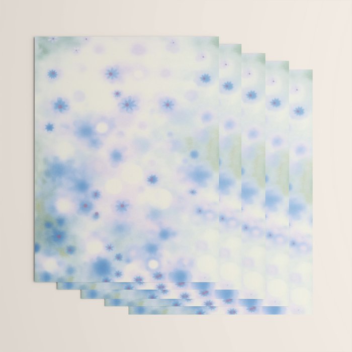 Daydream Daisies in a Soft Pastel Purple Haze Wrapping Paper Gallery Image 3