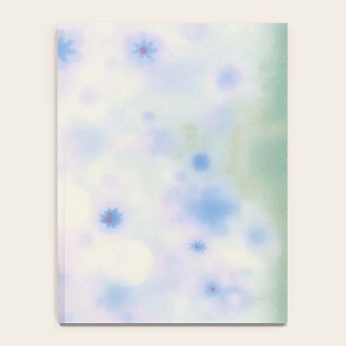 Daydream Daisies in a Soft Pastel Purple Haze Notebook Gallery Image 4