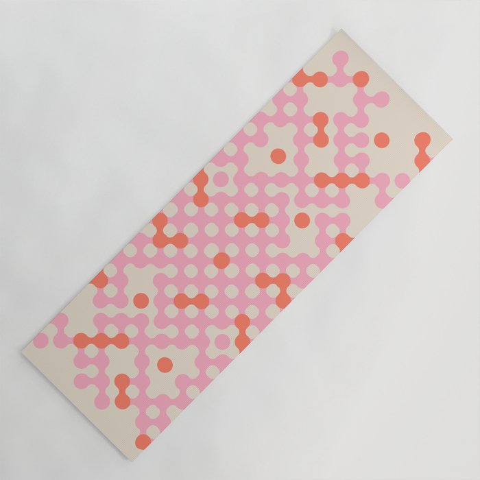 Circles: PATTERN 01 | The Peach Edition Yoga Mat Gallery Image 1