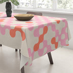Circles: PATTERN 01 | The Peach Edition Tablecloth Gallery Image 3