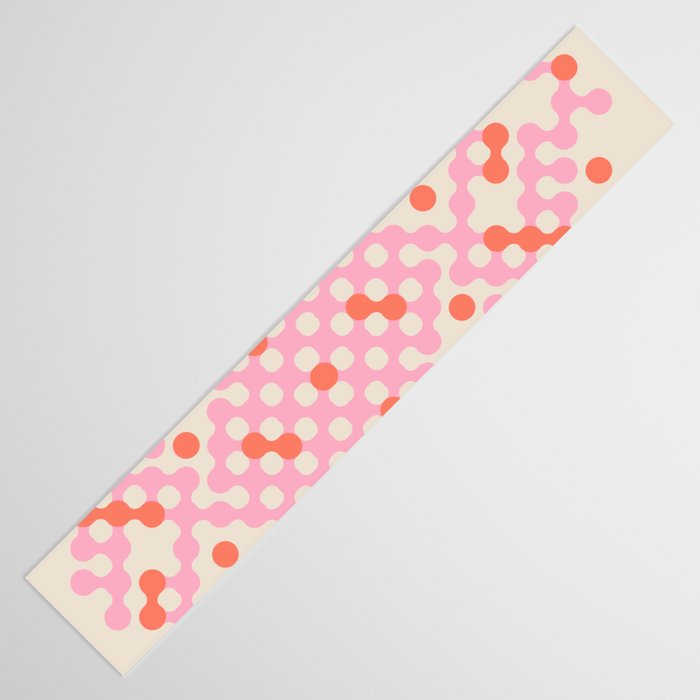 Circles: PATTERN 01 | The Peach Edition Table Runner Gallery Image 3