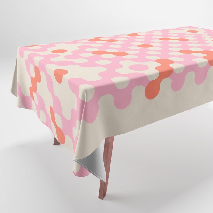 Circles: PATTERN 01 | The Peach Edition Tablecloth Gallery Image 1