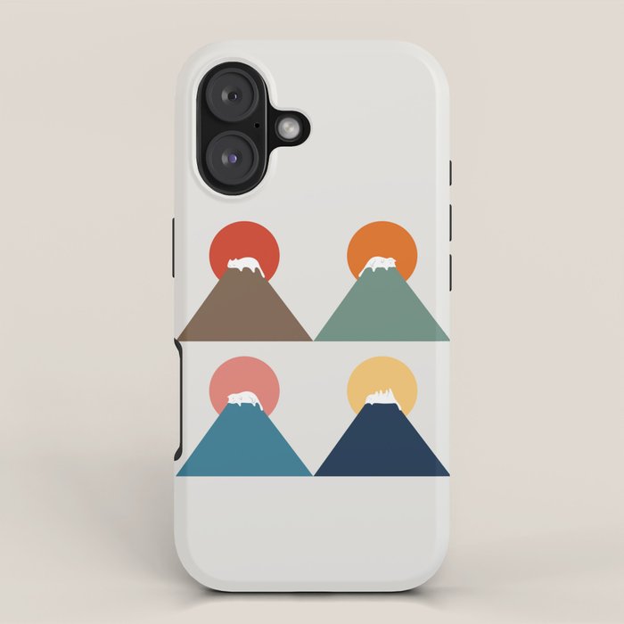 Cat Landscape 26 iPhone Case Gallery Image 1