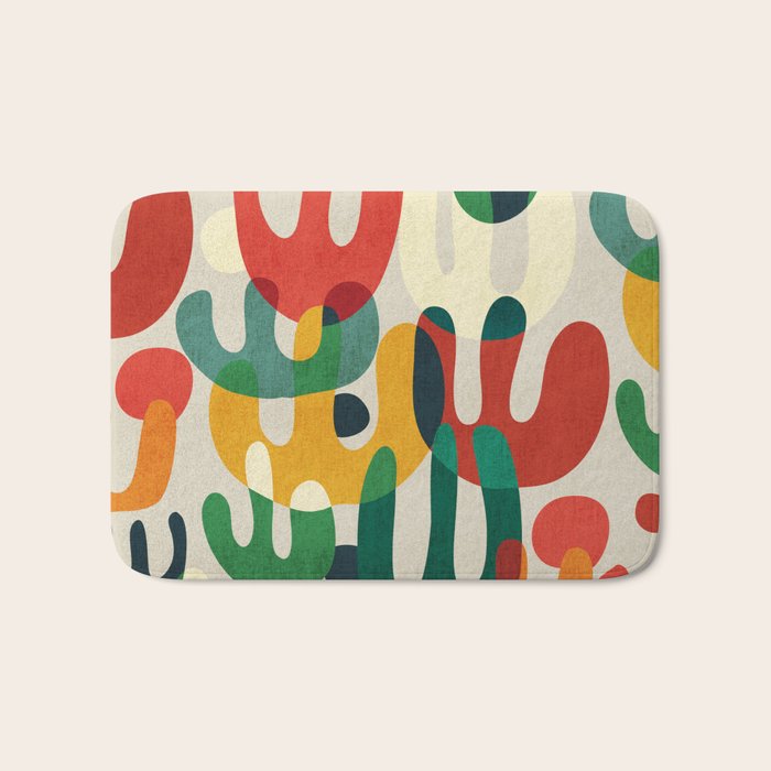 Cactus Bath Mat Gallery Image 1