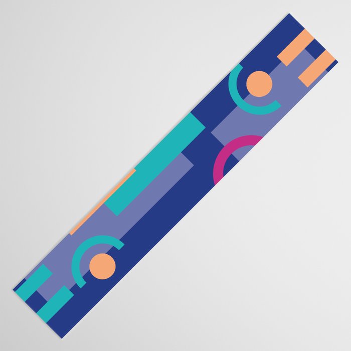 Memphis pattern 81 - 80s / 90s Retro Table Runner Gallery Image 3