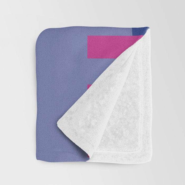 Memphis pattern 81 - 80s / 90s Retro Throw Blanket Gallery Image 3