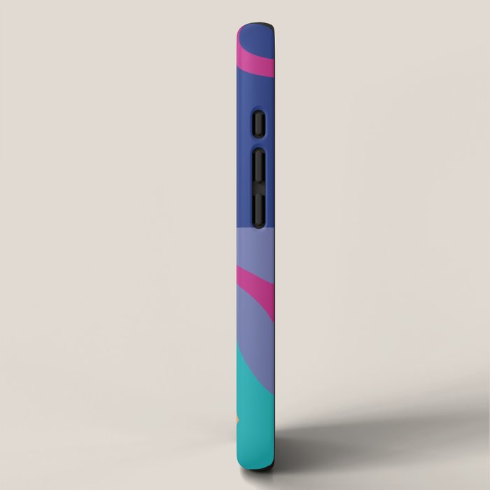 Memphis pattern 81 - 80s / 90s Retro iPhone Case Gallery Image 2