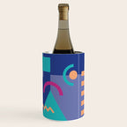 Memphis pattern 81 - 80s / 90s Retro Wine Chiller Gallery Image 3