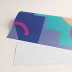 Memphis pattern 81 - 80s / 90s Retro Wrapping Paper Gallery Image 2