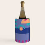Memphis pattern 81 - 80s / 90s Retro Wine Chiller Gallery Image 2