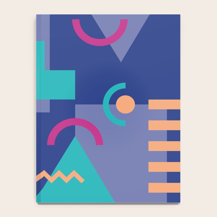 Memphis pattern 81 - 80s / 90s Retro Notebook Gallery Image 4