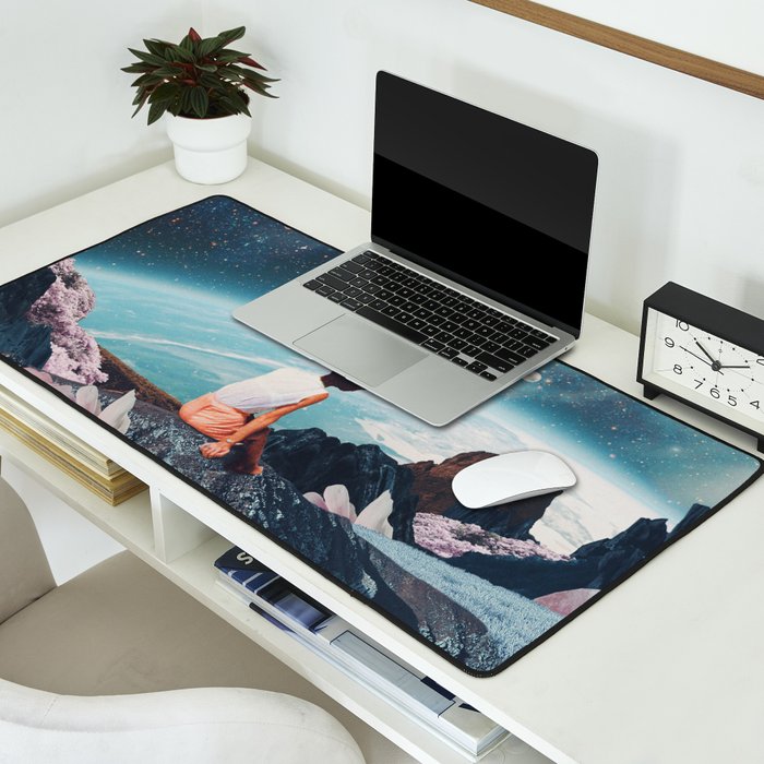 I can't See This Universe without You Desk Mat Gallery Image 2