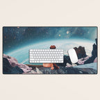 I can't See This Universe without You Desk Mat Gallery Image 1