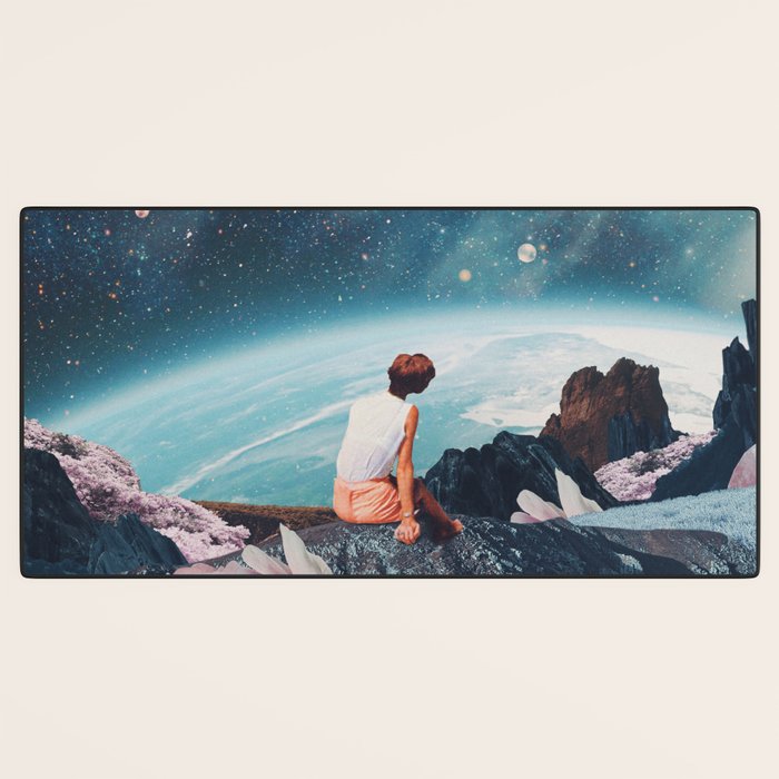 I can't See This Universe without You Desk Mat Gallery Image 3