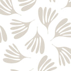 Wispy Leaves Neutral Contemporary Abstract Botanical Pattern Coffee Mug Gallery Image 2