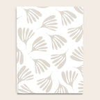 Wispy Leaves Neutral Contemporary Abstract Botanical Pattern Notebook Gallery Image 4