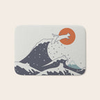 Cat Landscape 55C Bath Mat Gallery Image 1