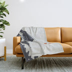 Cat Landscape 55C Throw Blanket Gallery Image 1