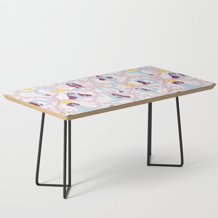 Feel the Cosmic Yoga Balance pink Coffee Table Gallery Image 1