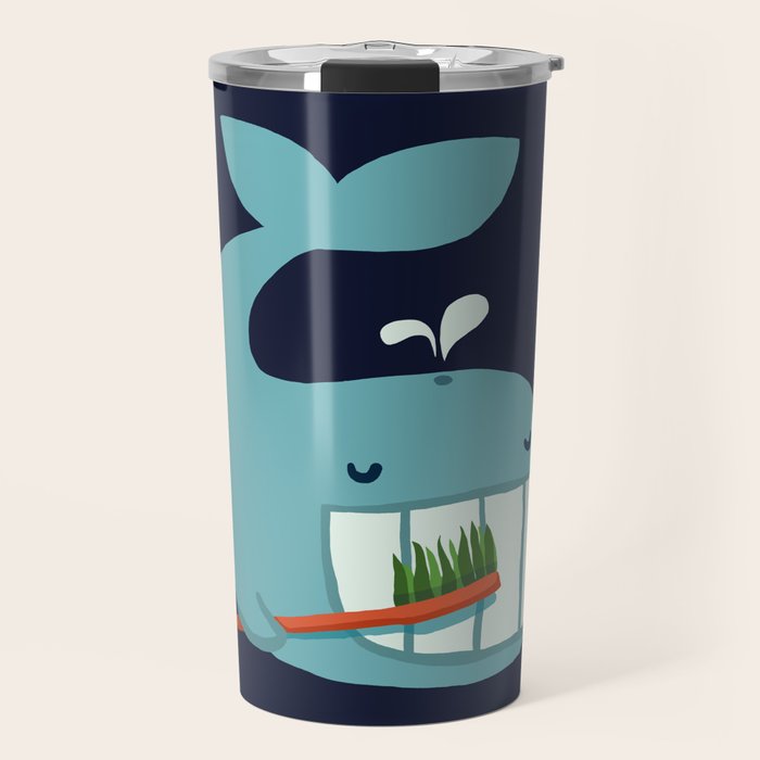 Brush Your Teeth Travel Mug Gallery Image 1