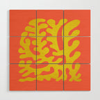 Sunflower & Tomato: Matisse Paper Cutouts 04 Wood Wall Art Gallery Image 1