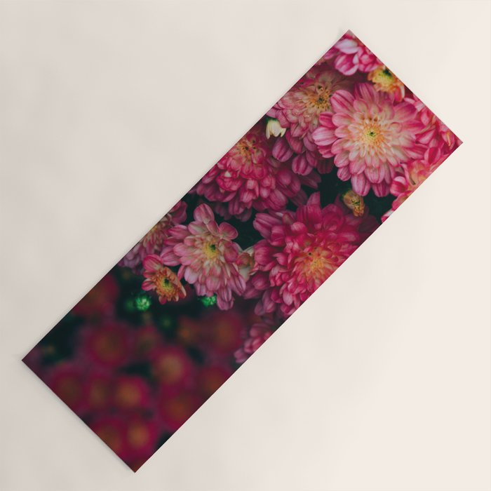 Autumn Vibes - Boho Rose Flowers Yoga Mat Gallery Image 1