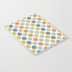 Retro Circles Mid Century Modern Background Notebook Gallery Image 3