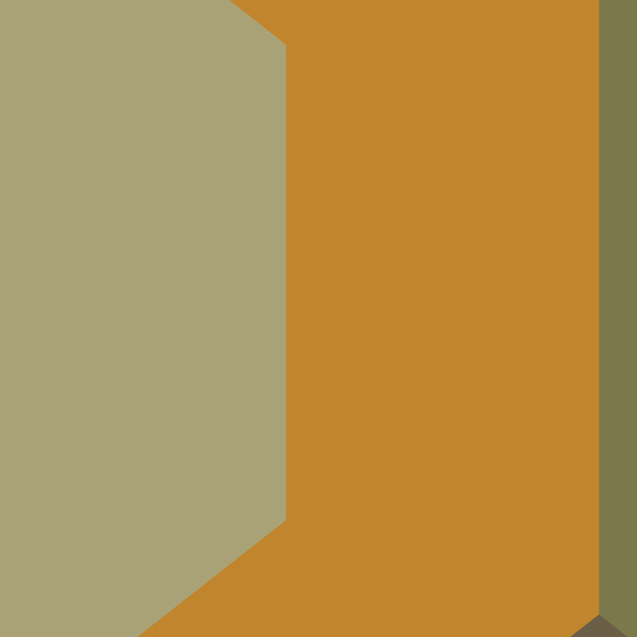 Geometric Retro Color Block Art in Earthy Tones Coffee Mug Gallery Image 2