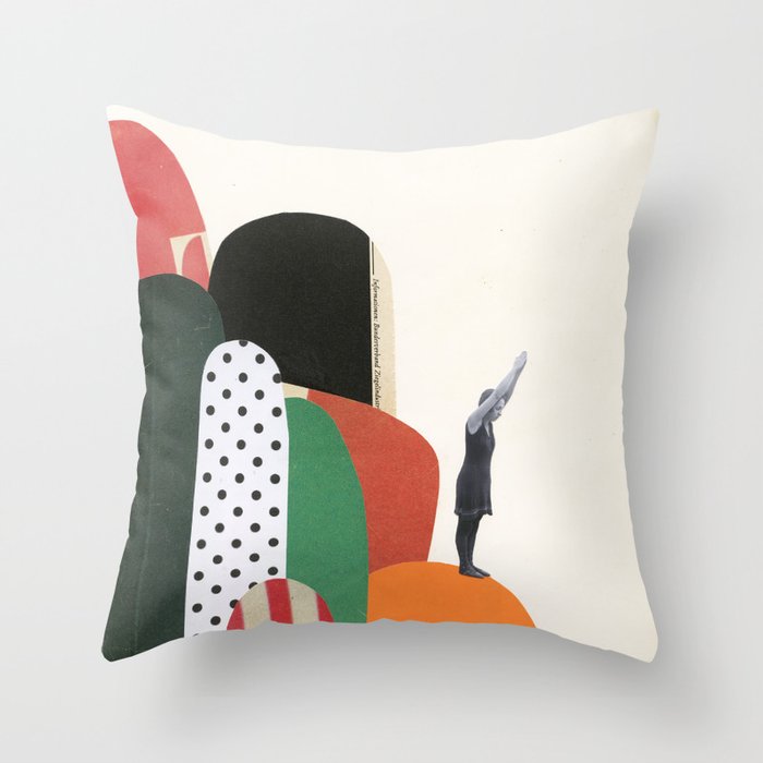 Rock Diving II Throw Pillow Gallery Image 6