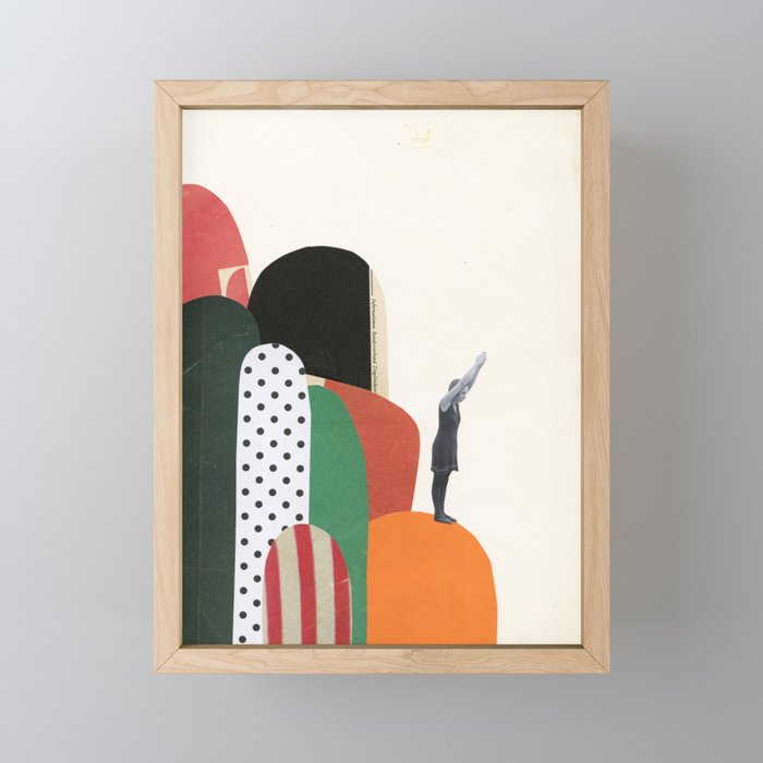Rock Diving II Mini Art Print Gallery Image 1