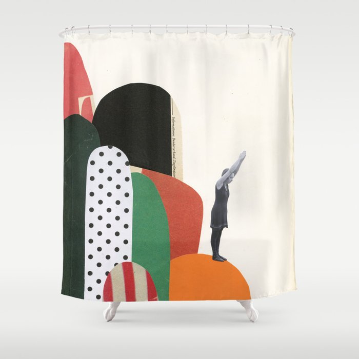 Rock Diving II Shower Curtain Gallery Image 1
