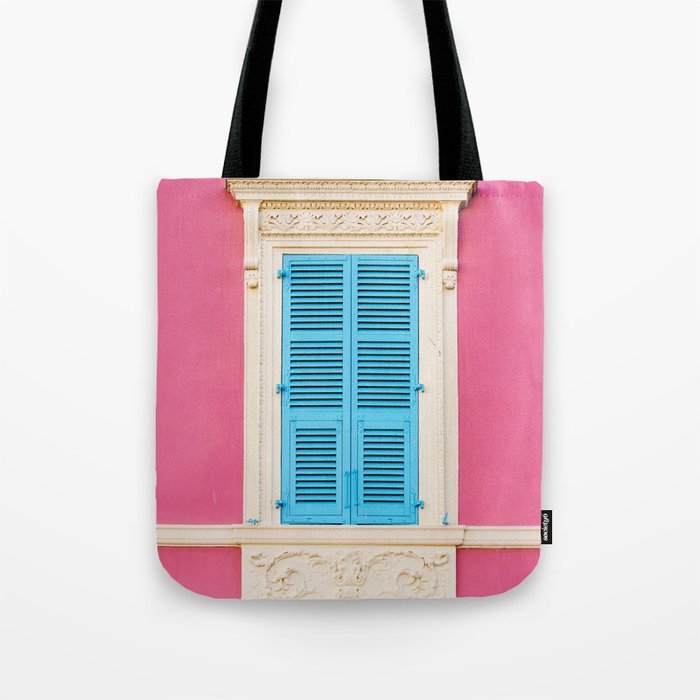 Window in Nice, France - Architecture, Travel Photography Tote Bag Gallery Image 1