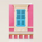 Window in Nice, France - Architecture, Travel Photography Stationery Card Gallery Image 2