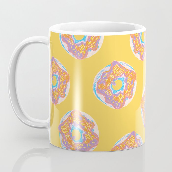 Aquarius Confidence in Buttercup Yellow | Zodiac Series Coffee Mug Gallery Image 3