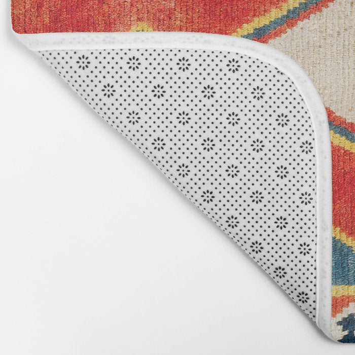 Qashqaâi Gabbeh Fars Southwest Persian Rug Print Bath Mat Gallery Image 2
