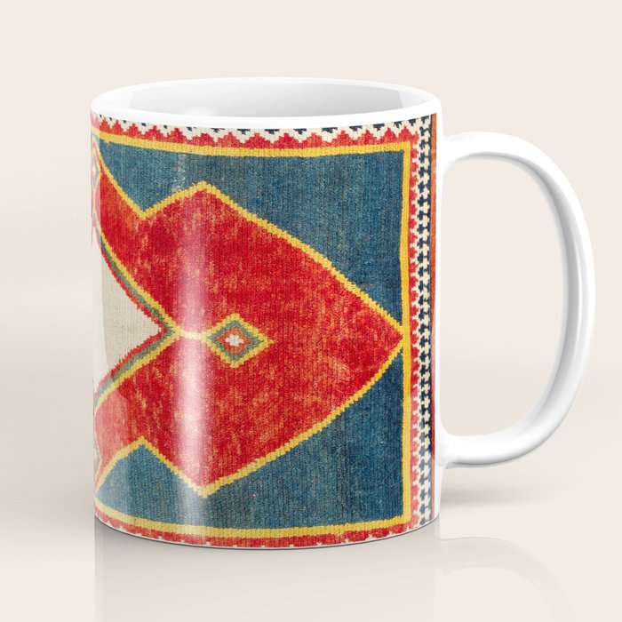 Qashqaâi Gabbeh Fars Southwest Persian Rug Print Coffee Mug Gallery Image 1