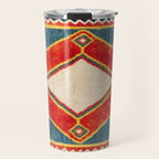 Qashqaâi Gabbeh Fars Southwest Persian Rug Print Travel Mug Gallery Image 1