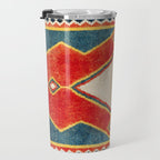 Qashqaâi Gabbeh Fars Southwest Persian Rug Print Travel Mug Gallery Image 3