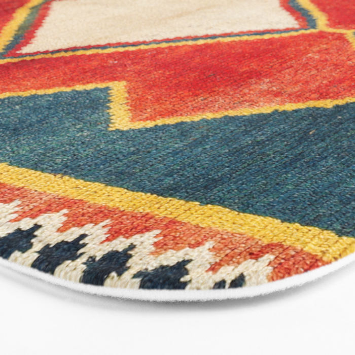Qashqaâi Gabbeh Fars Southwest Persian Rug Print Bath Mat Gallery Image 3