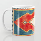 Qashqaâi Gabbeh Fars Southwest Persian Rug Print Coffee Mug Gallery Image 3