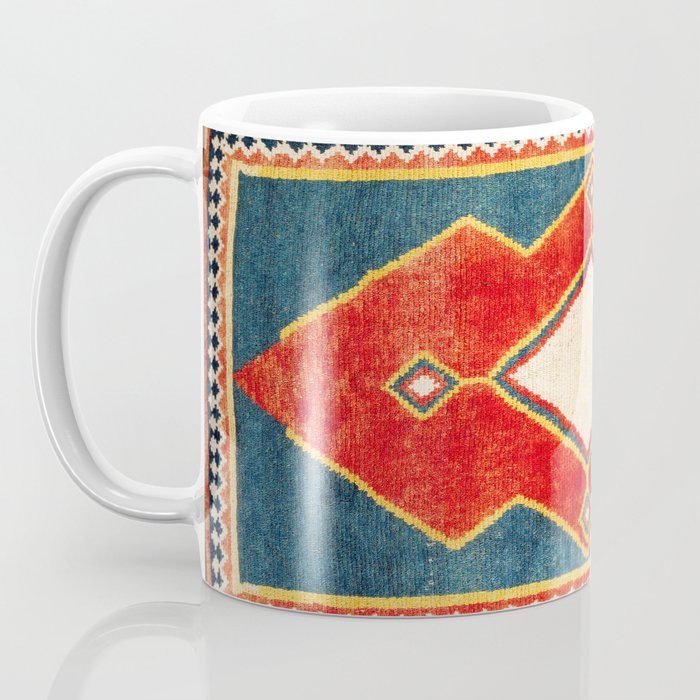 Qashqaâi Gabbeh Fars Southwest Persian Rug Print Coffee Mug Gallery Image 3