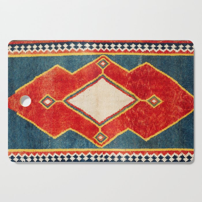 Qashqaâi Gabbeh Fars Southwest Persian Rug Print Cutting Board Gallery Image 1