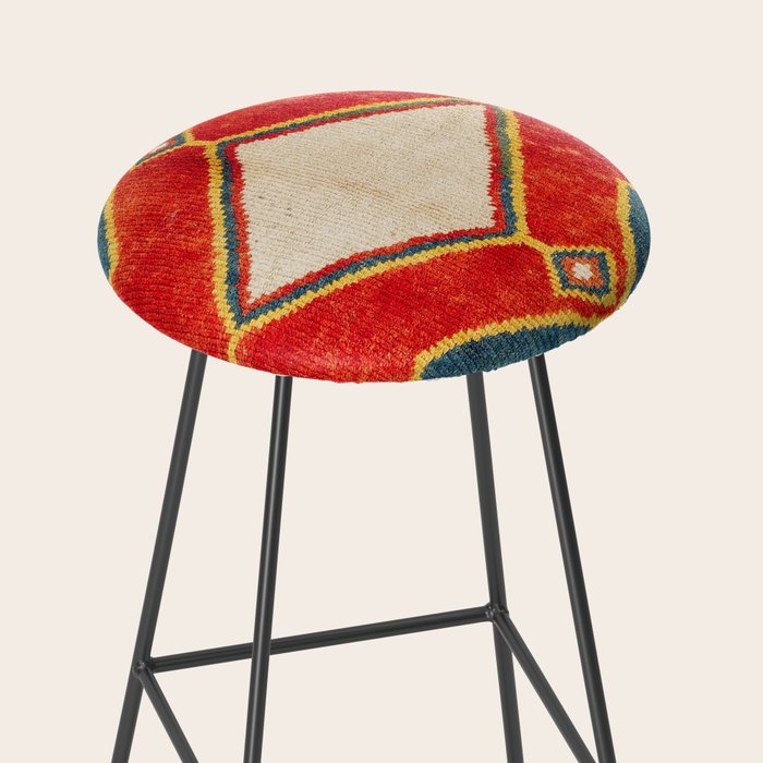 Qashqaâi Gabbeh Fars Southwest Persian Rug Print Stool Gallery Image 2