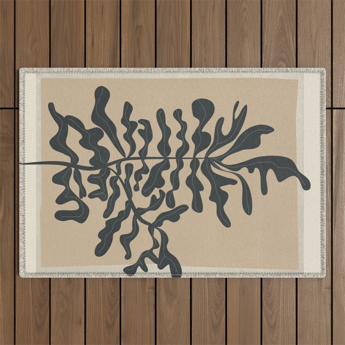 Branching Silhouettes Outdoor Rug Gallery Image 1