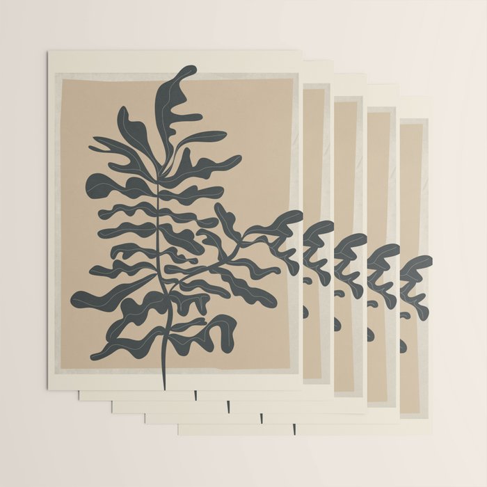 Branching Silhouettes Wrapping Paper Gallery Image 3