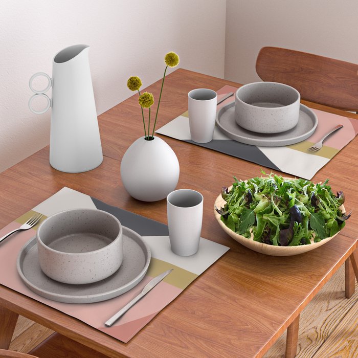 Maximalist Geometric 03 Placemat Gallery Image 2